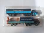2 x Mercedes benz kohne & nagel 1:87, Ophalen of Verzenden, Zo goed als nieuw, Bus of Vrachtwagen