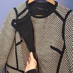 Karen Millen jas in zwart-wit blokjesmotief maat 34/36 46919, Kleding | Dames, Karen Millen, Karen Millen, ., Zwart