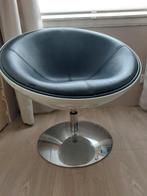 Vintage draaibare design kuipstoel, Ophalen, Gebruikt, Metaal, 1 kruk