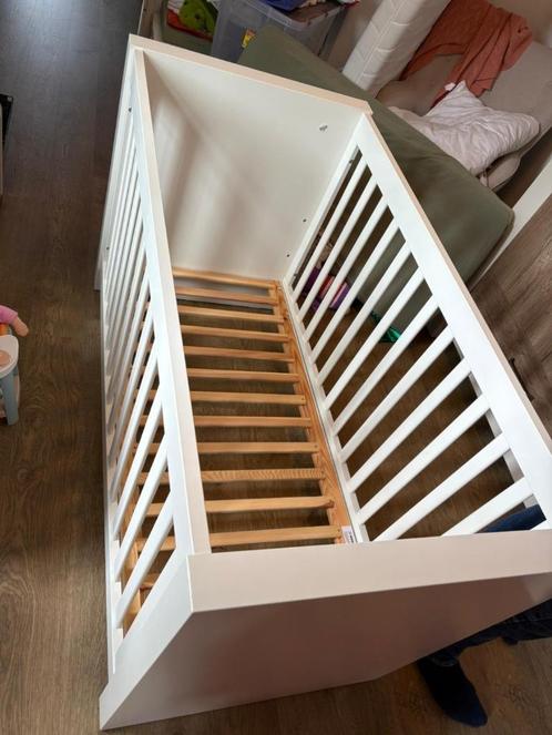 Ledikant Kidsmil met matras Ikea Himlavalv, Kinderen en Baby's, Kinderkamer | Bedden, Zo goed als nieuw, Minder dan 140 cm, Minder dan 70 cm