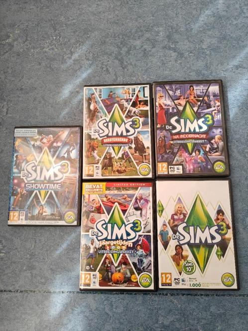 De Sims 3 + Uitbreidingen, Spelcomputers en Games, Games | Pc, Gebruikt, Role Playing Game (Rpg), 1 speler, Vanaf 12 jaar, Ophalen of Verzenden