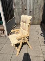 4 Hartman Prestige tuinstoelen + Hartman tafel, Ophalen, 4 zitplaatsen, Kunststof, Gebruikt