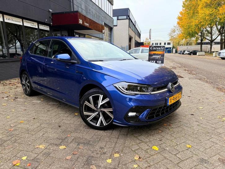 Volkswagen Polo 1.0 TSI R-Line IQ led !, Auto's, Volkswagen, Bedrijf, Te koop, Polo, ABS, Achteruitrijcamera, Adaptive Cruise Control
