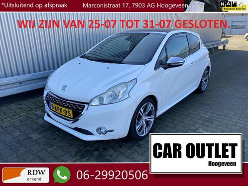 Peugeot 208 1.6 THP GTi Leer/Alc, Clima, CC, Pano, Navi, Blu, Auto's, Peugeot, Bedrijf, Te koop, ABS, Airbags, Airconditioning