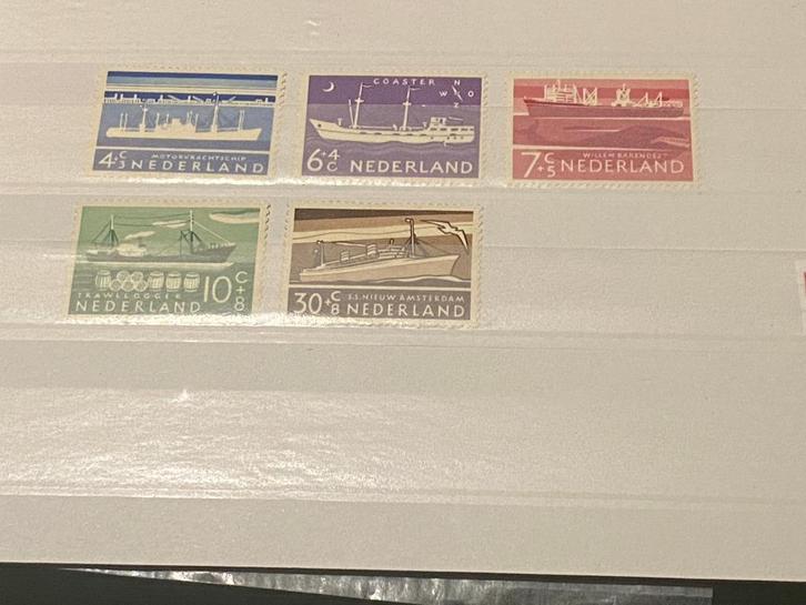 Postzegels Nederland 1957 Zomerzegels NVPH 688-692, Postzegels en Munten, Postzegels | Nederland, Postfris, Na 1940, Verzenden
