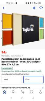 ToyTales Puzzelplaat met opberglades - 1500 stukjes, Ophalen, Zo goed als nieuw