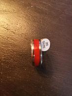 Mooie Rode Ring - Maat 20, 20 of groter, IJzer of Staal, Nieuw, Ophalen of Verzenden