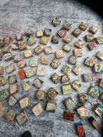 Stempel Collectie - 100 Stuks met stempelkussens, Hobby en Vrije tijd, Stempelen, Ophalen of Verzenden, Gebruikt, Houten stempel