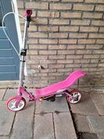 Roze Spacescooter - Gebruikt, Kinderen en Baby's, Speelgoed | Buiten | Voertuigen en Loopfietsen, Ophalen of Verzenden, Gebruikt