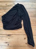 One shoulder top, Zwart, Maat 42/44 (L), Ophalen of Verzenden, Zo goed als nieuw
