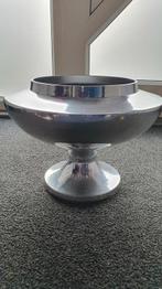 Aluminium schaal/vaas, Ophalen, Zo goed als nieuw, Rond, Overige materialen