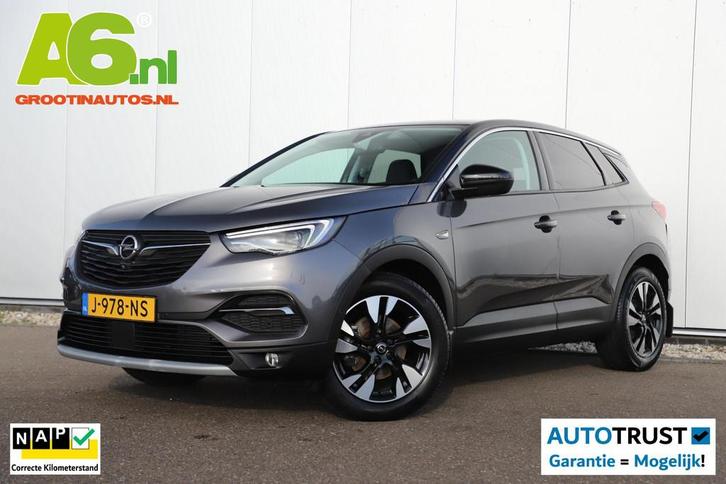 Opel Grandland X 1.2 Turbo Ultimate 131PK Trekhaak Navigatie, Auto's, Opel, Bedrijf, Te koop, Grandland X, ABS, Achteruitrijcamera