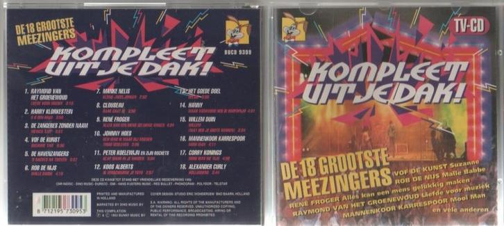 CD Verzamel: Kompleet uit de dak! (Vol 1), Cd's en Dvd's, Cd's | Nederlandstalig, Zo goed als nieuw, Pop, Ophalen of Verzenden