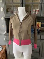 Leuke korte hoodie vest van Sutherland maat M, Maat 38/40 (M), Sutherland, Bruin, Ophalen of Verzenden
