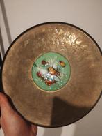 gehamerde koperen schaal emaille kunst Amsterdamse school ?, Antiek en Kunst, Antiek | Koper en Brons, Verzenden, Koper