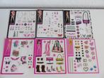 6 vellen Topmodel stickers van Depesche (Set nr 1), Ophalen of Verzenden, Zo goed als nieuw, Knutselen