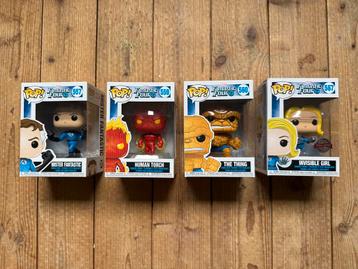Funko Pop - MARVEL - Fantastic Four Set: 557, 559, 560 & 567 beschikbaar voor biedingen