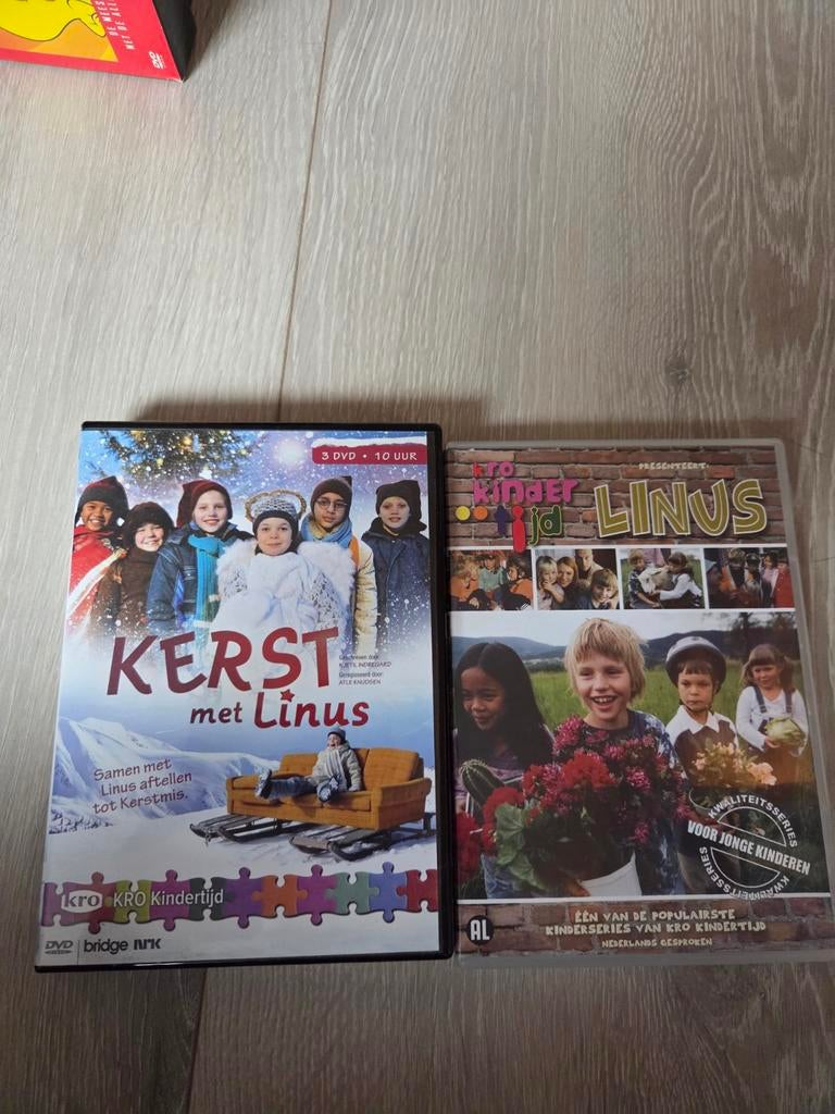 KRO Kindertijd - Linus + Kerst met Linus dvd's, Alle leeftijden, Ophalen of Verzenden, Zo goed als nieuw, Komedie