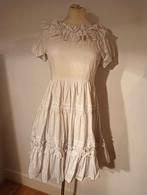 Witte Gothic style jurk-, Kleding | Dames, Gelegenheidskleding, Gedragen, Ophalen of Verzenden, Wit, Maat 36 (S)