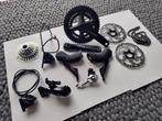 Shimano 105 R7000 11 speed groepset ca. 400 km gebruikt, Fietsen en Brommers, Ophalen, Gebruikt, Racefiets, Shimano 105