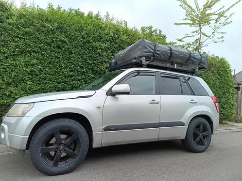 Suzuki Grand Vitara 2.0 5D 2007daktent/ondertent/luifel+ ac., Auto's, Suzuki, Particulier, Grand Vitara, 4x4, Airbags, Airconditioning