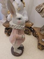 Beeldje konijn merk Clayre & Eef foto 1 t/m 6, Verzamelen, Ophalen of Verzenden, Zo goed als nieuw, Dier