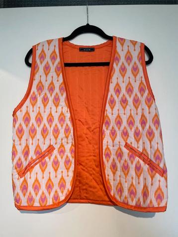 dames orange roze gilet bodywarmer mt M beschikbaar voor biedingen