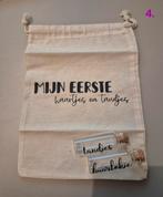 Bewaarzakje eerste haarlok & tandjes, Ophalen of Verzenden, Nieuw, Beige, Jongen of Meisje