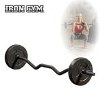 Iron Gym - Verstelbare Curl Bar Set 23 kg, Benen, Welcome@orangeplanet.nl, Orange Planet, Ophalen of Verzenden