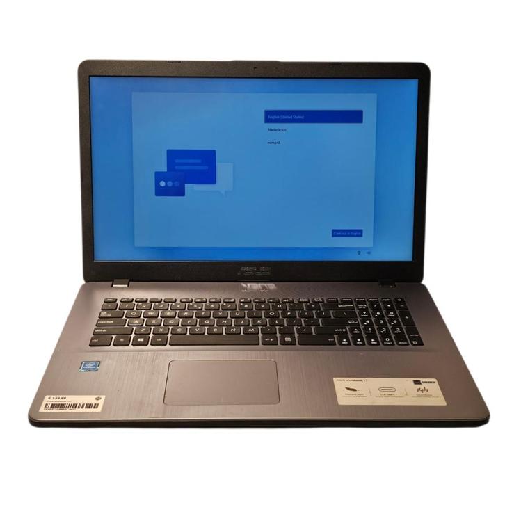 Asus VivoBook 17-inch Laptop A705MA 4GB 256GB, Computers en Software, Windows Laptops, Gebruikt