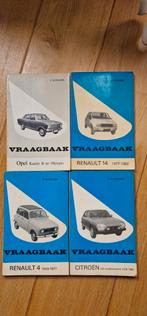 Vraagbaak 5 stuk, Renault, Citroën, Opel, Ford igst, Ophalen of Verzenden