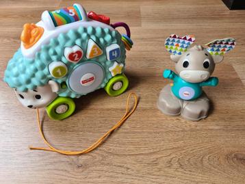Fisher Price Linkimals Set Rendier en Egel beschikbaar voor biedingen