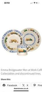 Emma Bridgewater, men at work, Huis en Inrichting, Ophalen of Verzenden, Zo goed als nieuw