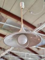 Vintage heksenhoed hanglamp wit 70s, Ophalen, Gebruikt, ., Vintage