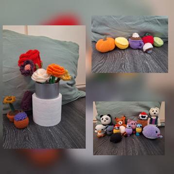Gehaakte Knuffels & Decoratie - Handgemaakt! beschikbaar voor biedingen