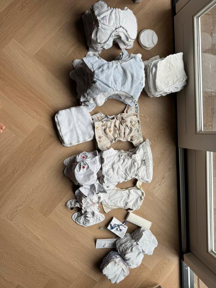 Wasbare luier pakket, Kinderen en Baby's, Badjes en Verzorging, Zo goed als nieuw, Overige typen, Overige merken, Ophalen of Verzenden