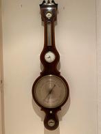 Antieke Pastorelli Barometer met Klok, Londen, ca. 1820, Ophalen
