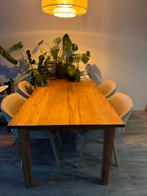 Houten Eettafel - Gebruikt, Huis en Inrichting, Ophalen, Gebruikt, Eikenhout, 50 tot 100 cm