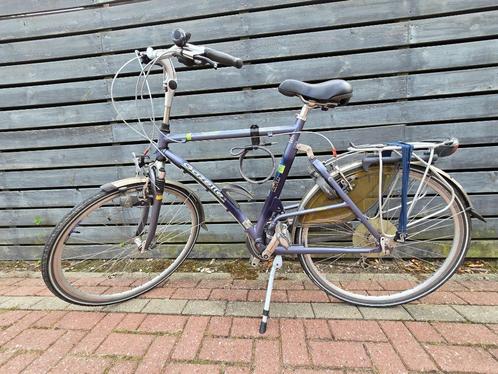 HERENFIETS TE KOOP, Fietsen en Brommers, Fietsen | Heren | Herenfietsen, Gebruikt, Gazelle, 61 tot 65 cm, Versnellingen, Ophalen
