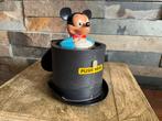 Poppal vintage Walt Disney Mickey Mouse push toy Kohner, Ophalen of Verzenden, Zo goed als nieuw