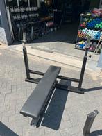 Bankdruk bank met verstelbare staanders, Ophalen, Gebruikt, Bankdruk, Zwart