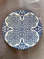Handgeschilderd Marokkaans Wandbord, Ophalen of Verzenden