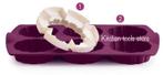 Tupperware silicone tartelette quiches bakvorm met uitsteker, Ophalen of Verzenden, Nieuw, Overige typen