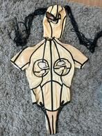 Unieke Latex Body Incl Masker Maat L, Kleding | Dames, Verzenden, Zo goed als nieuw