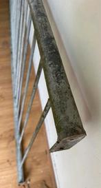 Gegalvaniseerd hek 295x100cm - balkonhekken 53 stuks, Tuin en Terras, Tuinhekken en Hekwerk, IJzer, A, A, Spijlenhekwerk