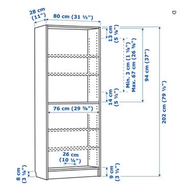 Billy Ikea bookcase / BILLY boekenkasten - afbeelding 5