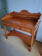 Houten kaptafel met spiegel merk Grange, Ophalen, Gebruikt, 100 tot 150 cm, Landelijk