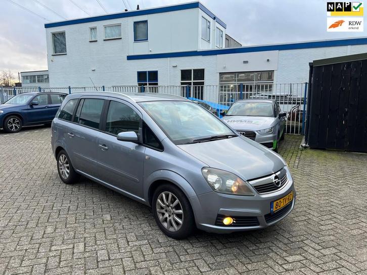 Opel Zafira 1.6 Temptation, Auto's, Opel, Bedrijf, Te koop, Zafira, ABS, Airbags, Airconditioning, Boordcomputer, Centrale vergrendeling