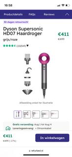 Dyson Super Sonic hair dryer Roze, Sieraden, Tassen en Uiterlijk, Verzenden, Nieuw, Föhn of Haardroger
