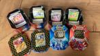 Pokemon bewaarblikken met inhoud, Ophalen of Verzenden, Zo goed als nieuw, Meerdere kaarten, Foil